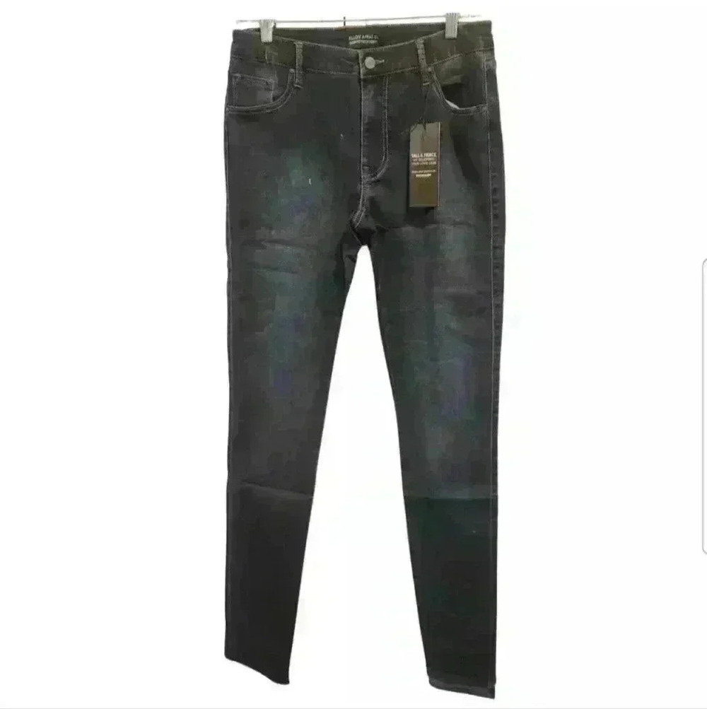 Alloy Apparel Power Stretch Medium Rise Tall Five Pocket Style Skinny Jeans